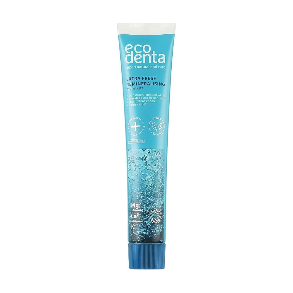 Зубна паста Ecodenta Extra Fresh Remineralising Toothpaste Екстра свіжа та ремінералізувальна, 75 мл